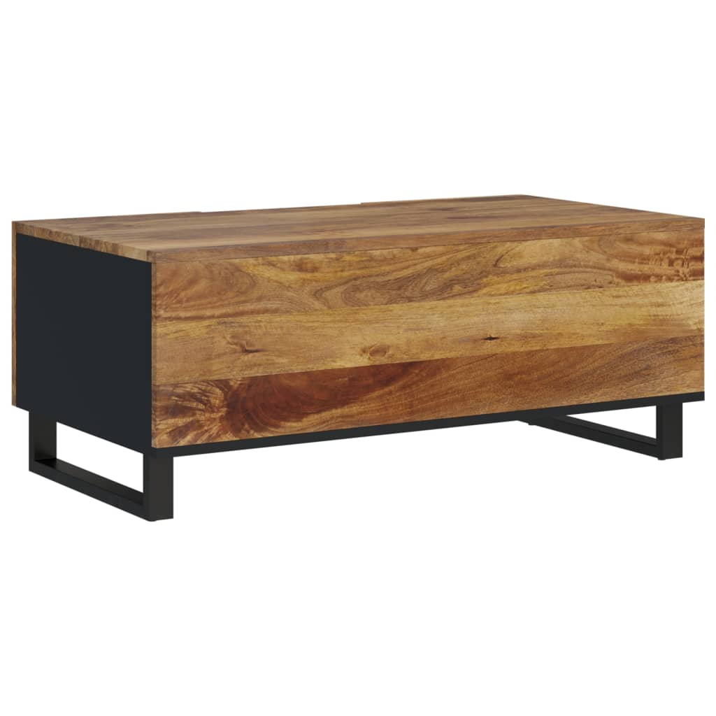 vidaXL Coffee Table 100x54x40 cm Solid Mango Wood and Engineered Wood