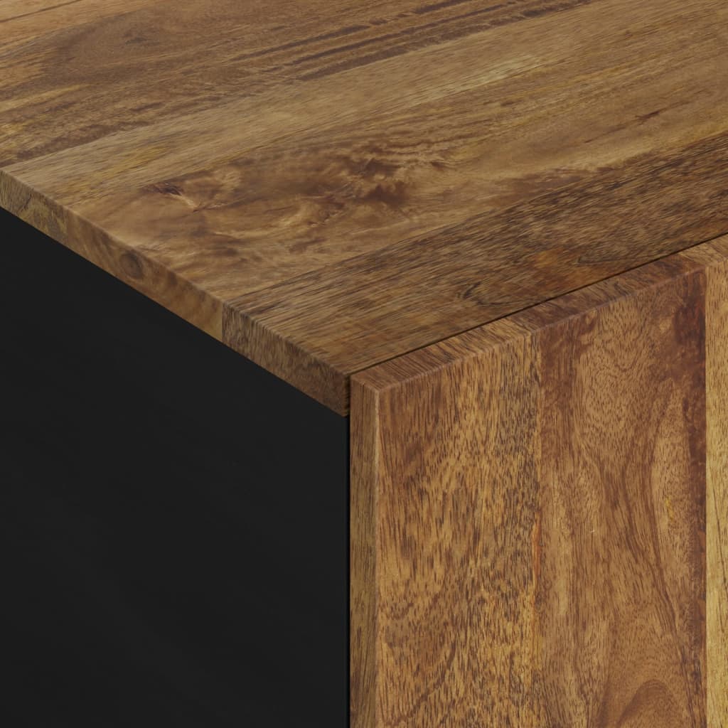 vidaXL Coffee Table 100x54x40 cm Solid Mango Wood and Engineered Wood