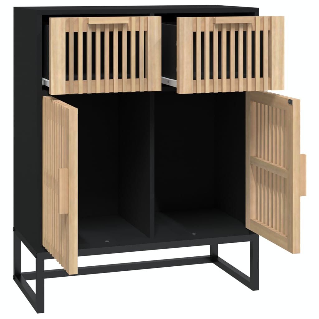 vidaXL Dressoir 60x30x75 cm bewerkt hout wit