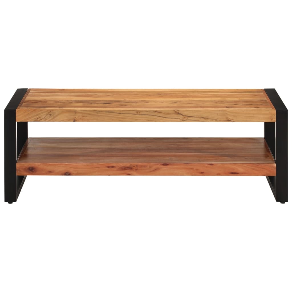 vidaXL Salontafel 120x60x40 cm massief acaciahout