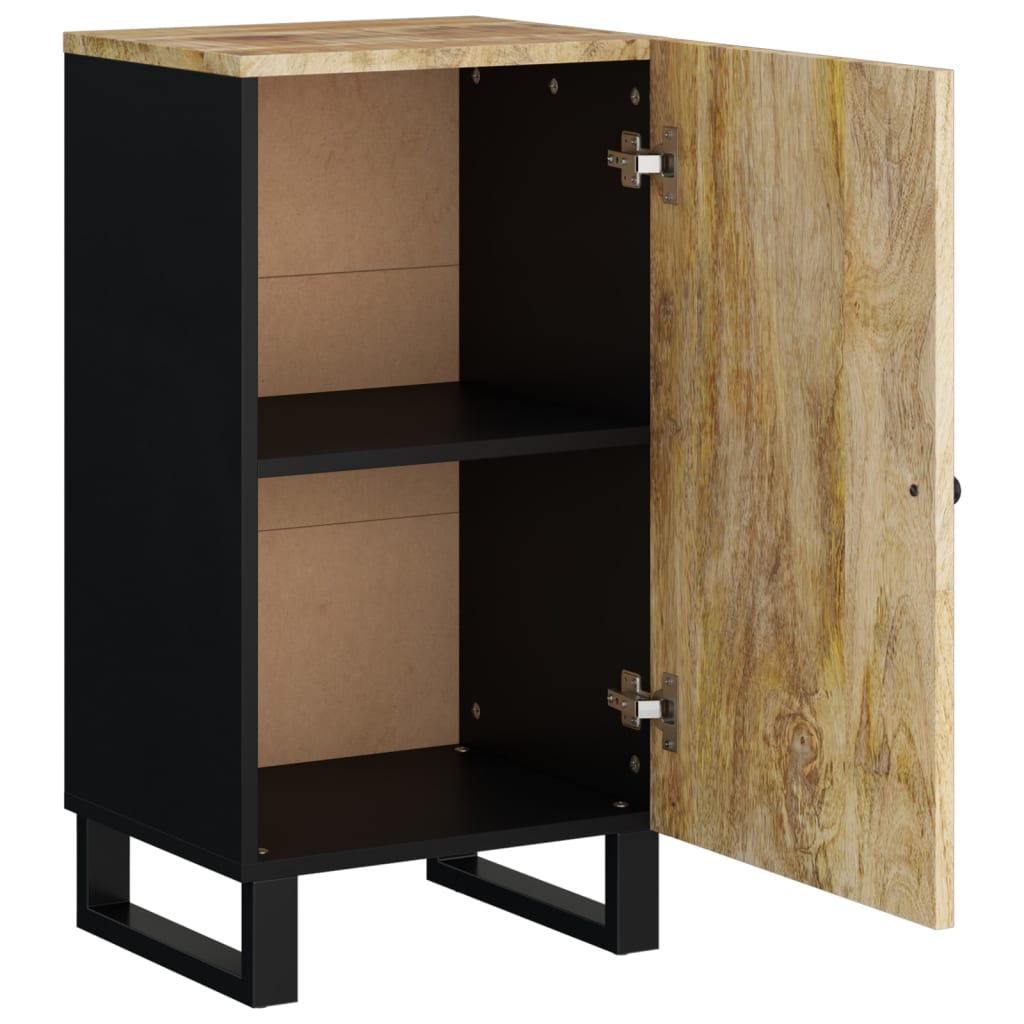 vidaXL Sideboard with Door 40x31x75 cm Solid Mango Wood