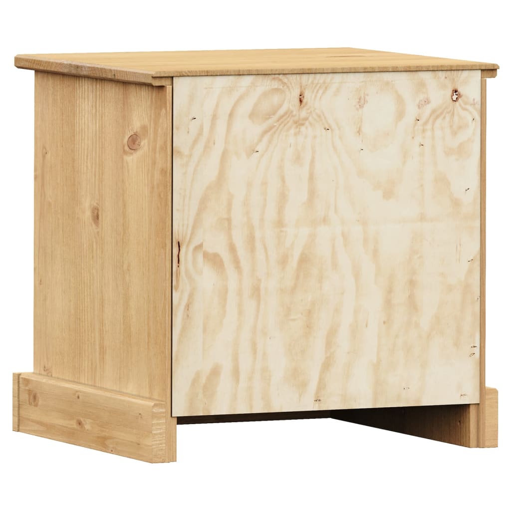 vidaXL Nightstand VIGO 42x35x42 cm solid pine wood