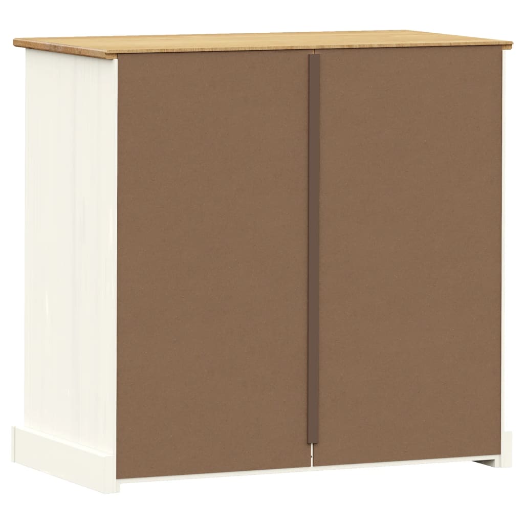 vidaXL Chest of Drawers VIGO 80x40x76 cm Solid Pinewood