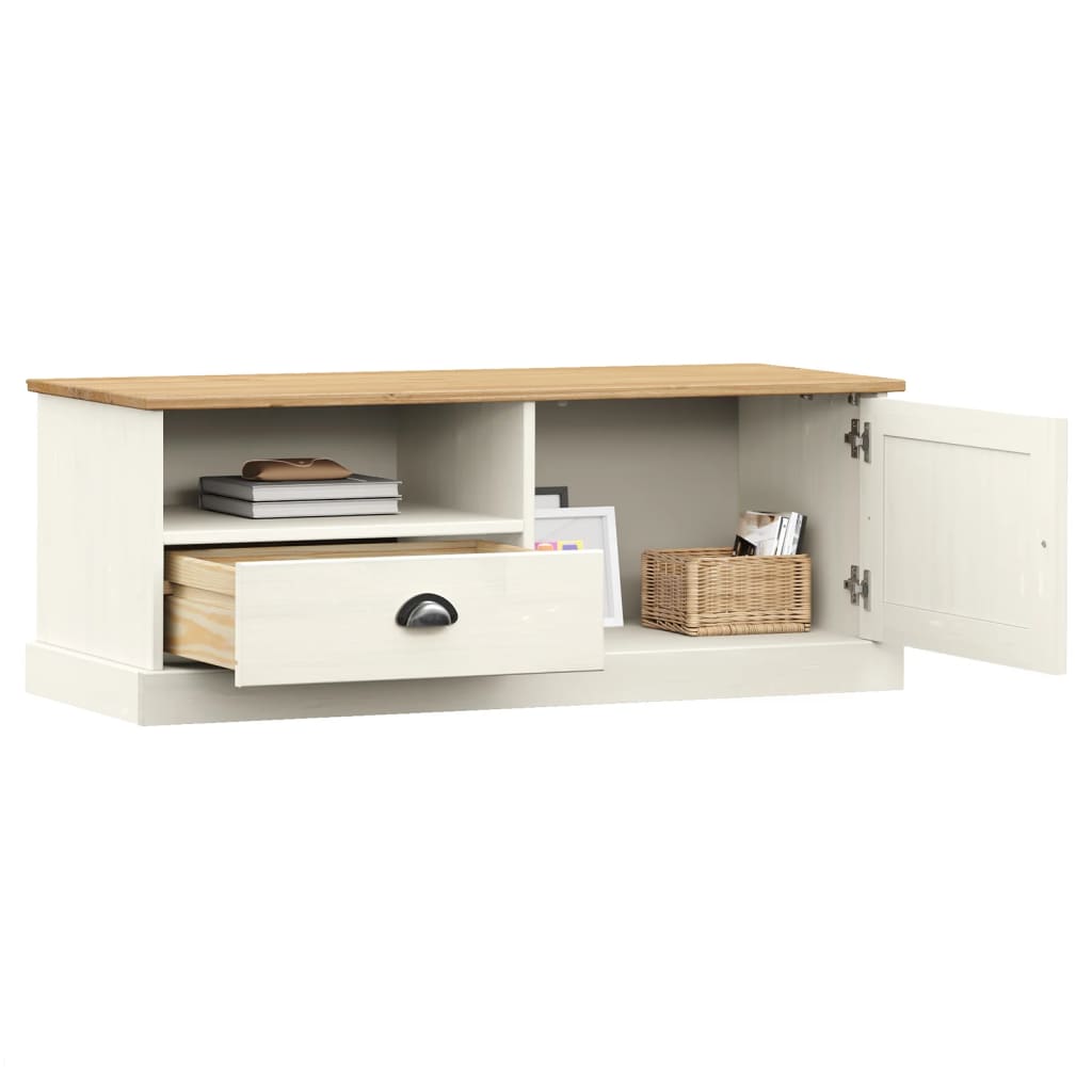 vidaXL Tv-meubel VIGO 106x40x40 cm massief grenenhout