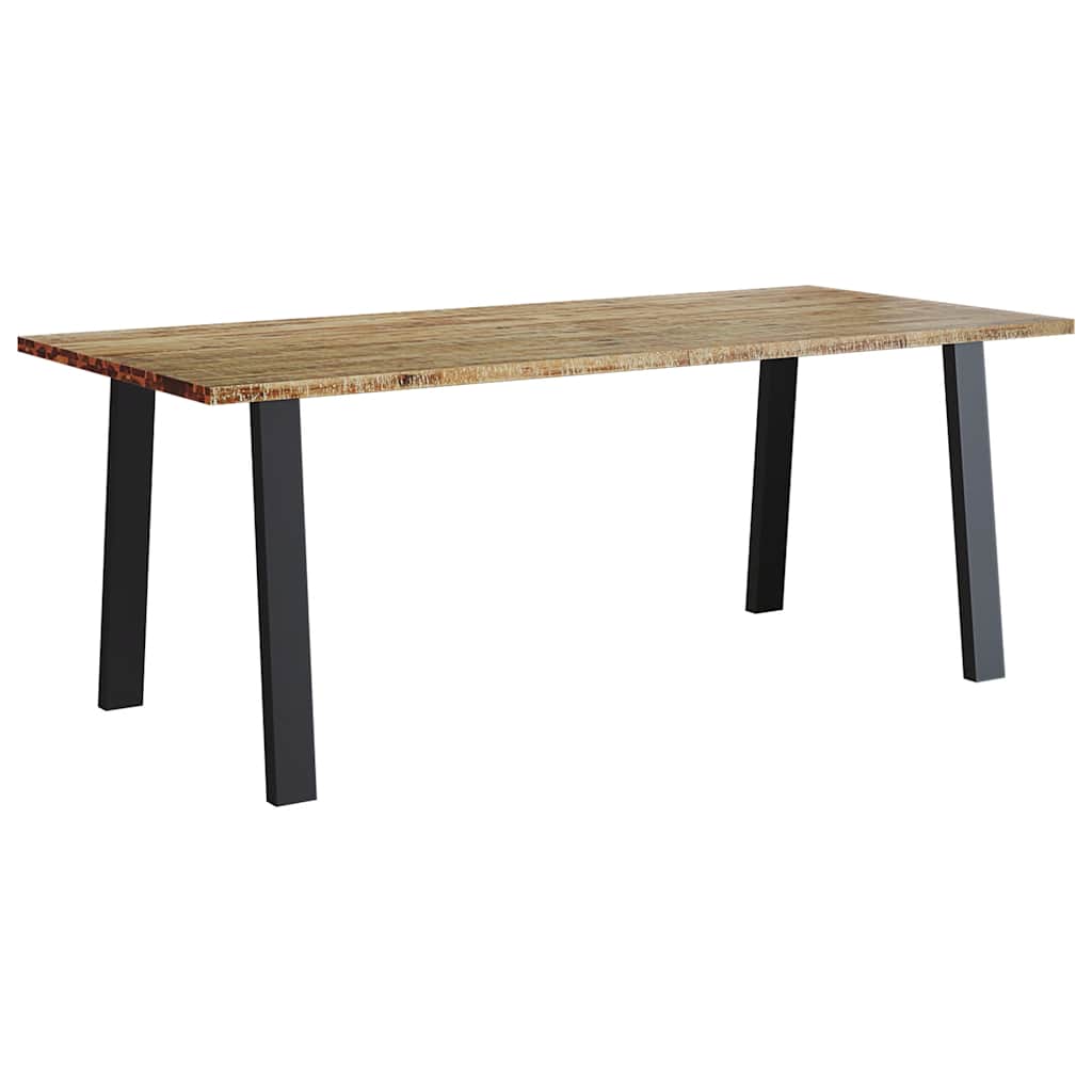 vidaXL Eettafel 150x90x75 cm massief acaciahout
