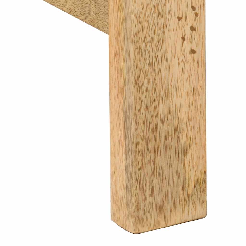vidaXL Desk 165x110x75 cm solid mango wood