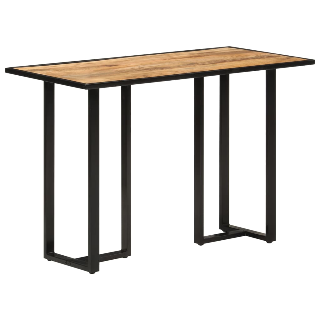 vidaXL Eettafel 120 cm brut mangue