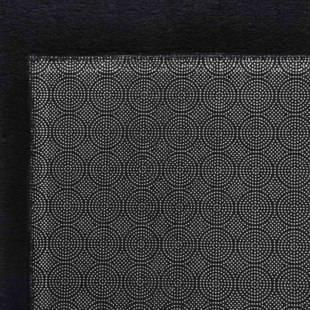 vidaXL Vloerkleed shaggy zwart 240x305 cm polyester