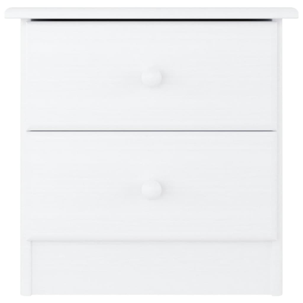 vidaXL Nightstand ALTA 41x35x41 cm Solid Pine Wood