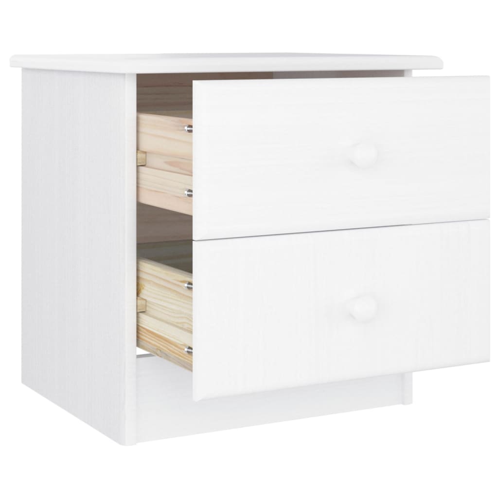 vidaXL Nightstand ALTA 41x35x41 cm Solid Pine Wood