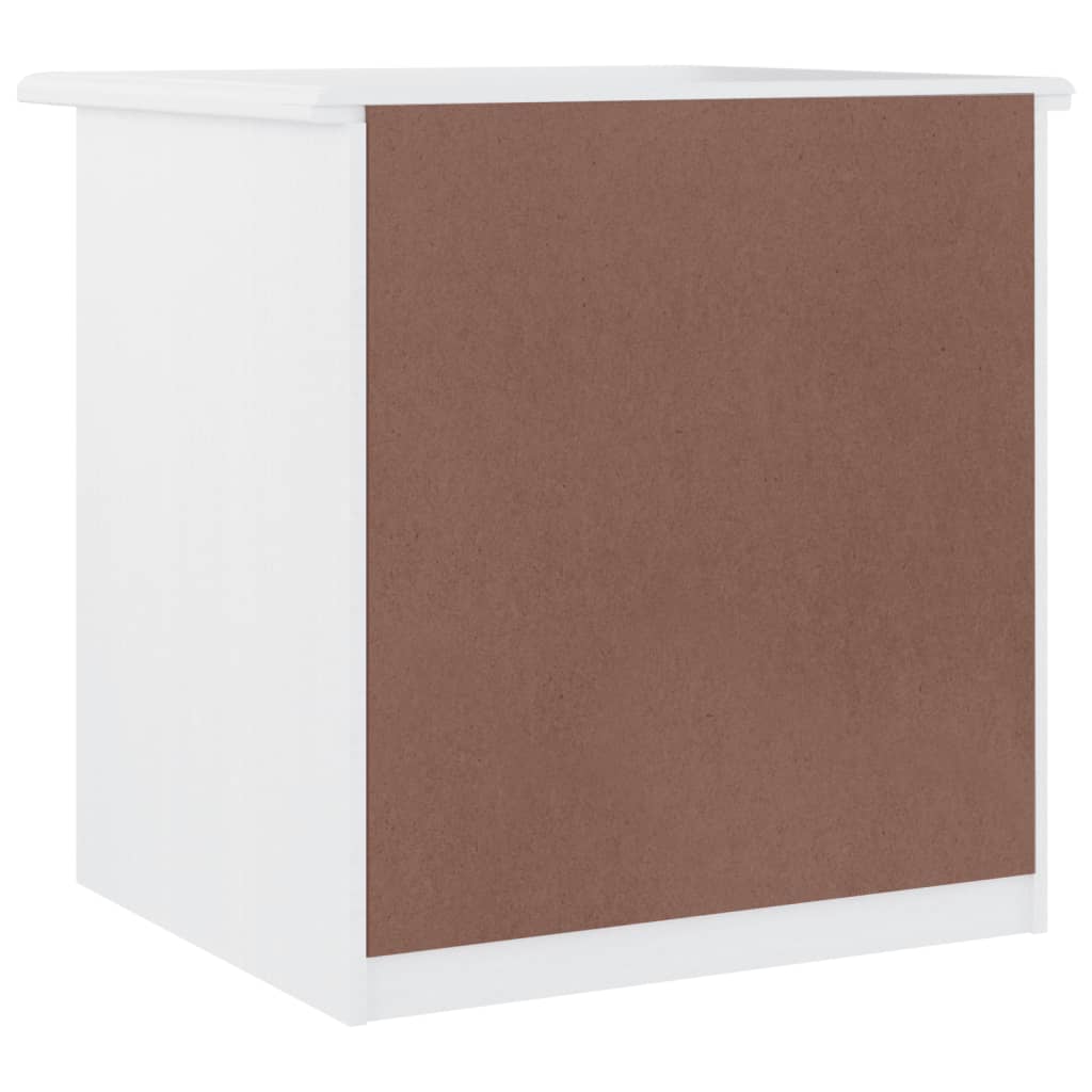 vidaXL Nightstand ALTA 41x35x41 cm Solid Pine Wood