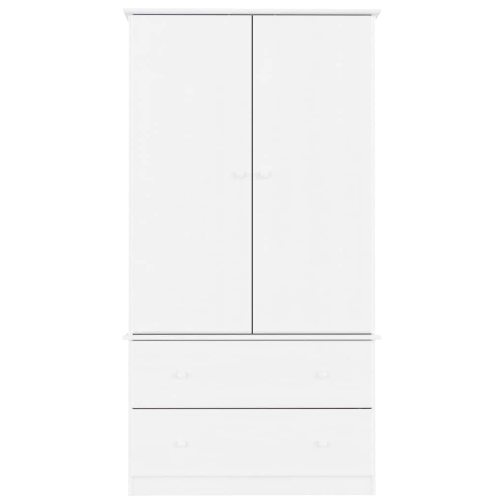 vidaXL Kledingkast ALTA 90x55x170 cm massief grenenhout