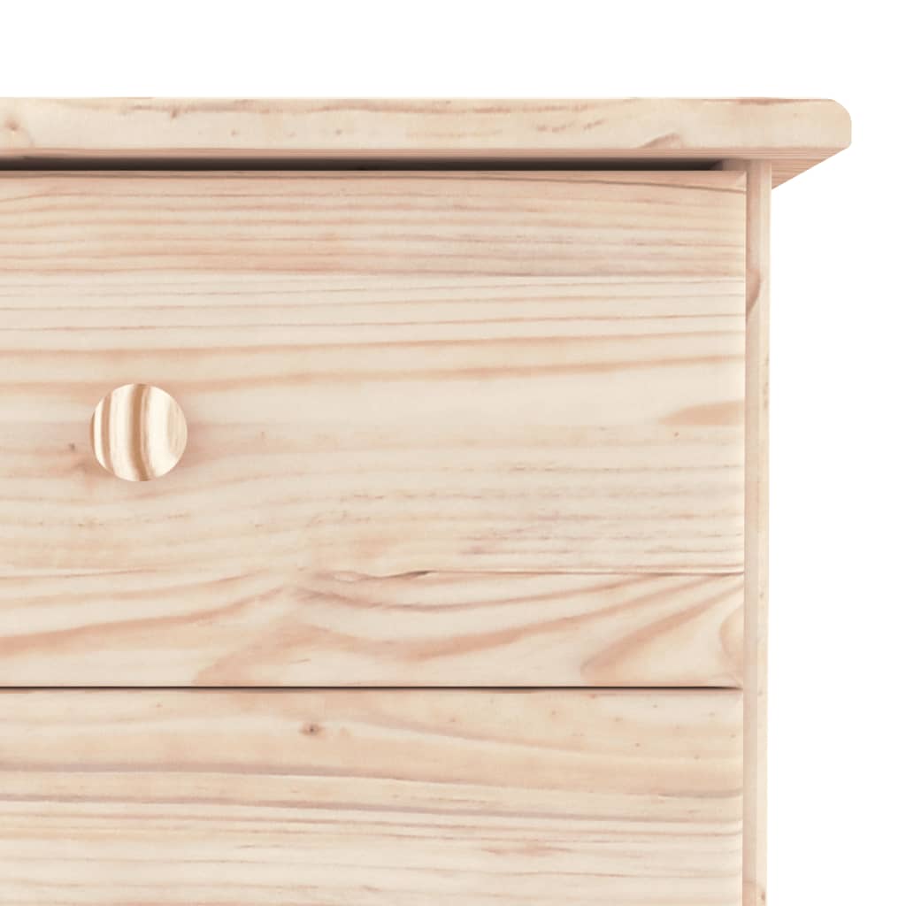 vidaXL Dressoir ALTA 112x35x73 cm massief grenenhout