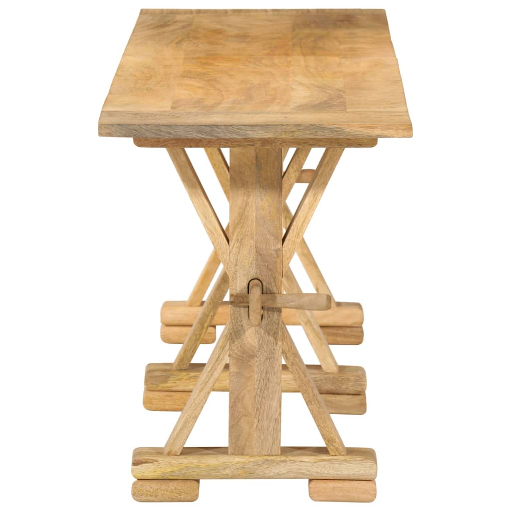 vidaXL Bankje 160x35x45 cm massief mangohout