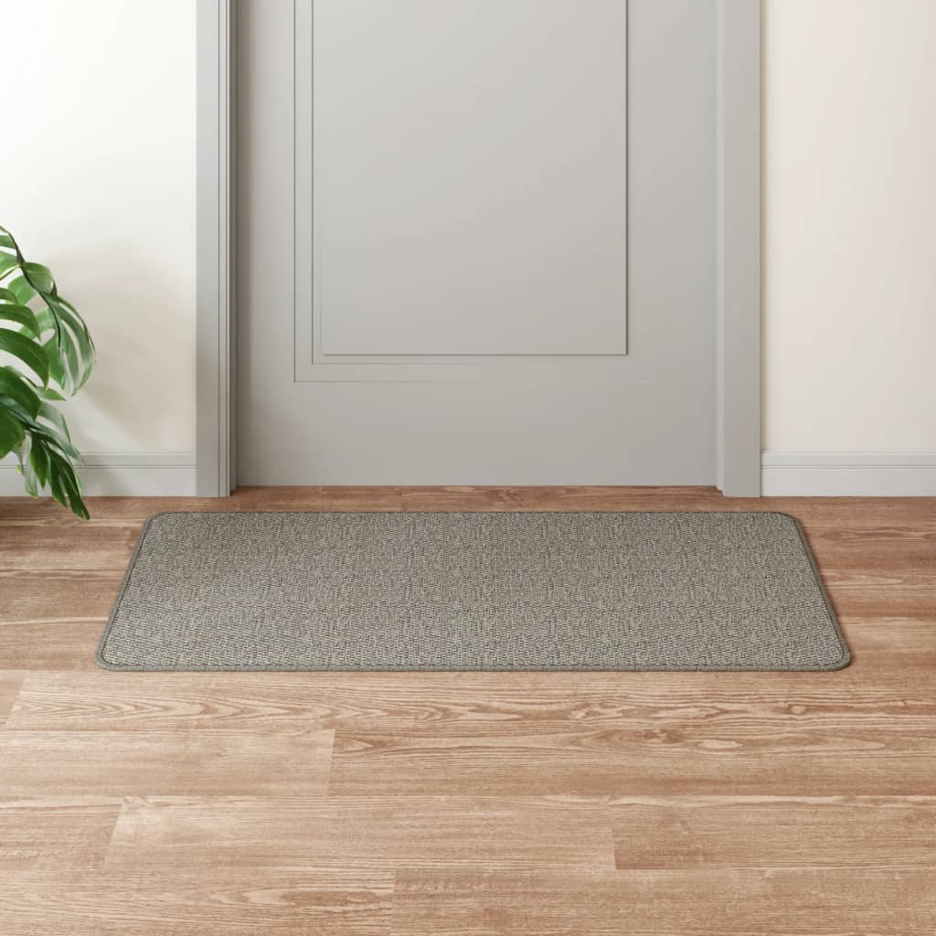 vidaXL Tapijtloper 50x100 cm sisal-look platina