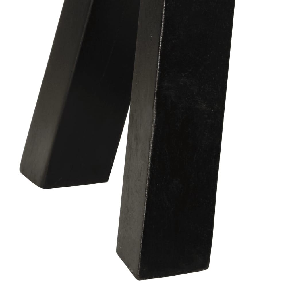 vidaXL Bankje 160x28x50 cm echt geitenleer bruin en wit