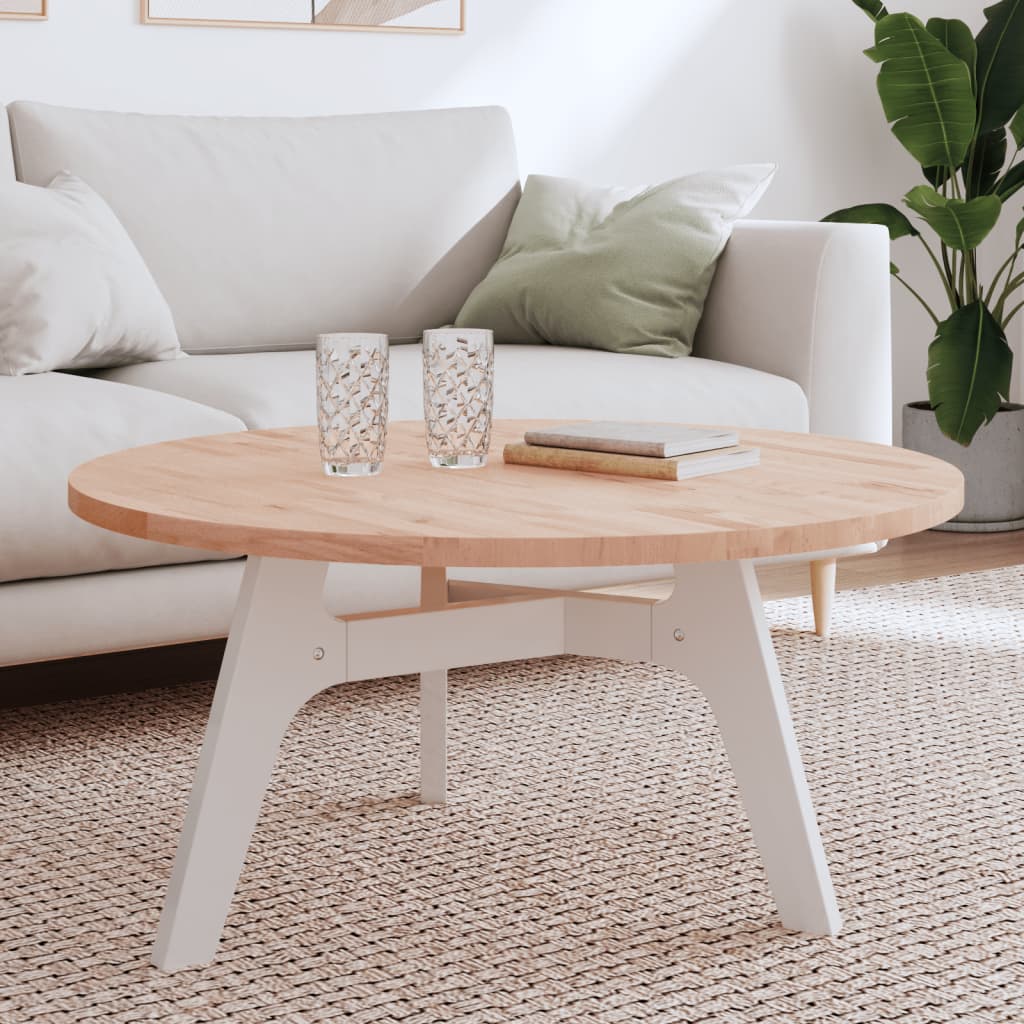 vidaXL Tafelblad rond Ø30x1,5 cm massief beukenhout