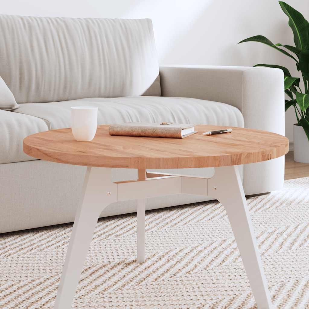 vidaXL Tafelblad rond Ø30x1,5 cm massief beukenhout