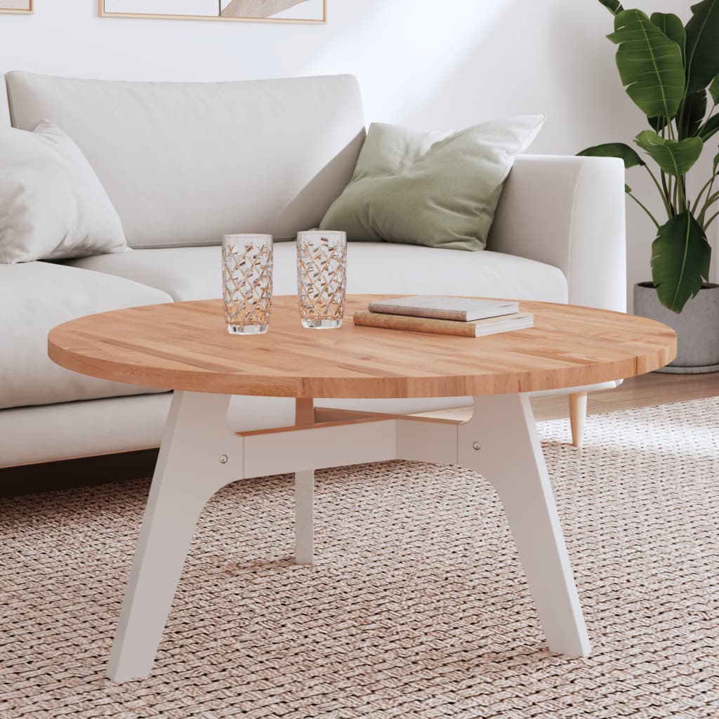 vidaXL Tafelblad rond Ø30x1,5 cm massief beukenhout