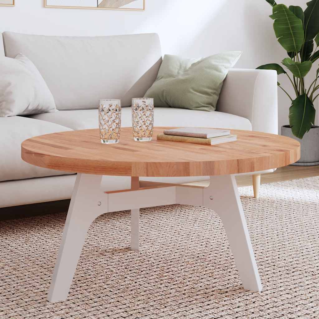 vidaXL Tafelblad rond Ø30x1,5 cm massief beukenhout