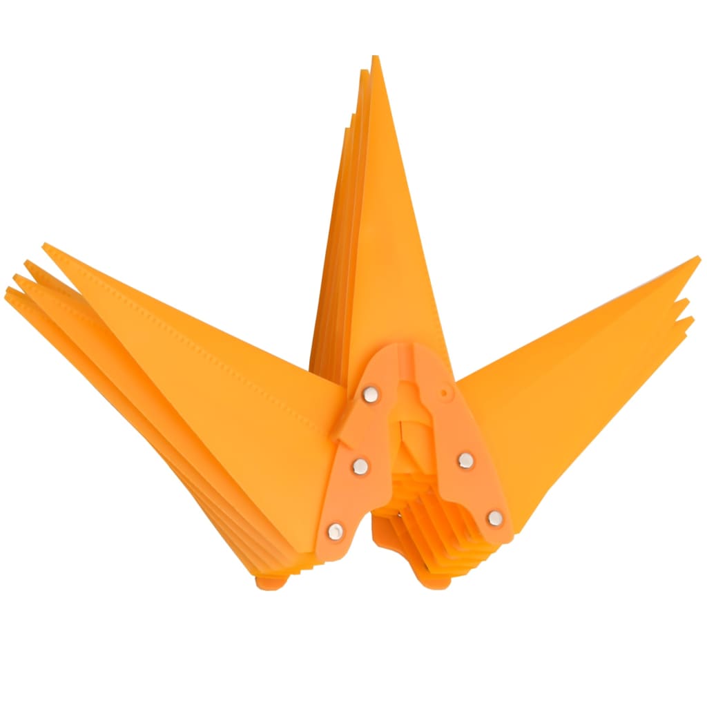 vidaXL Kerstlampen met LED's 3 st inklapbaar rood