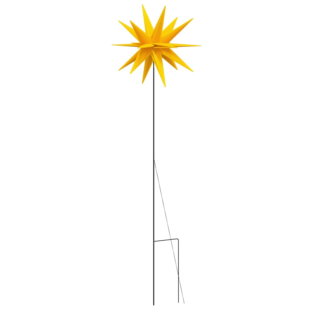 vidaXL Christmas Lights with Ground Spike and LEDs 3 pcs 35 cm Red