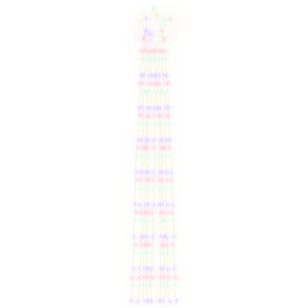 vidaXL Christmas tree lights 320 warm white LEDs 375 cm