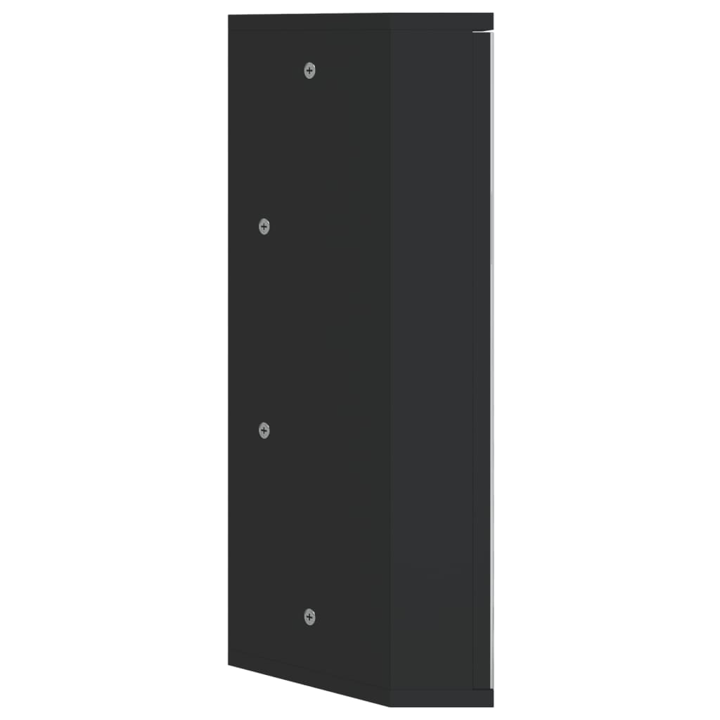 vidaXL Bathroom Cabinet with Mirror 30x24x60 cm White