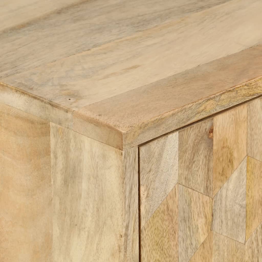 vidaXL Ladekast 70x35x70 cm massief mangohout