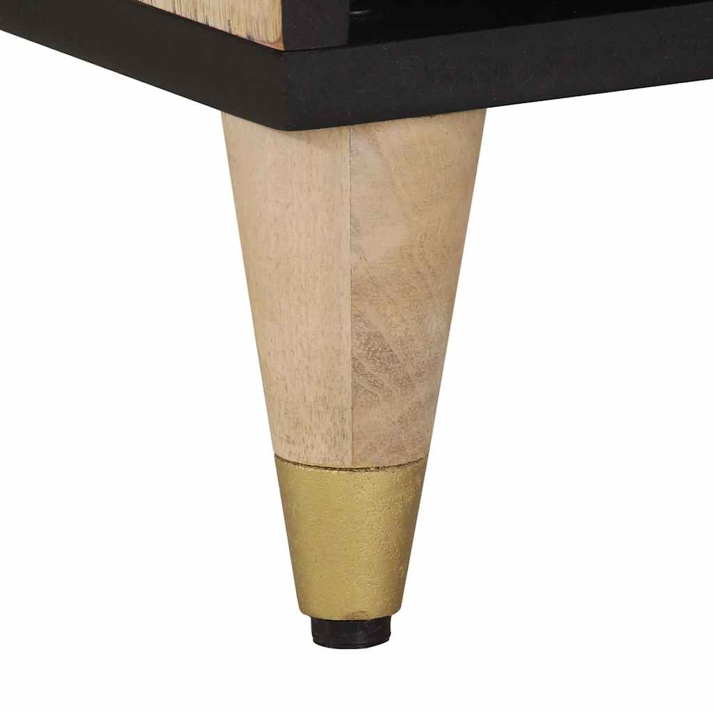 vidaXL TV cabinet 100x33x46 cm solid mango wood
