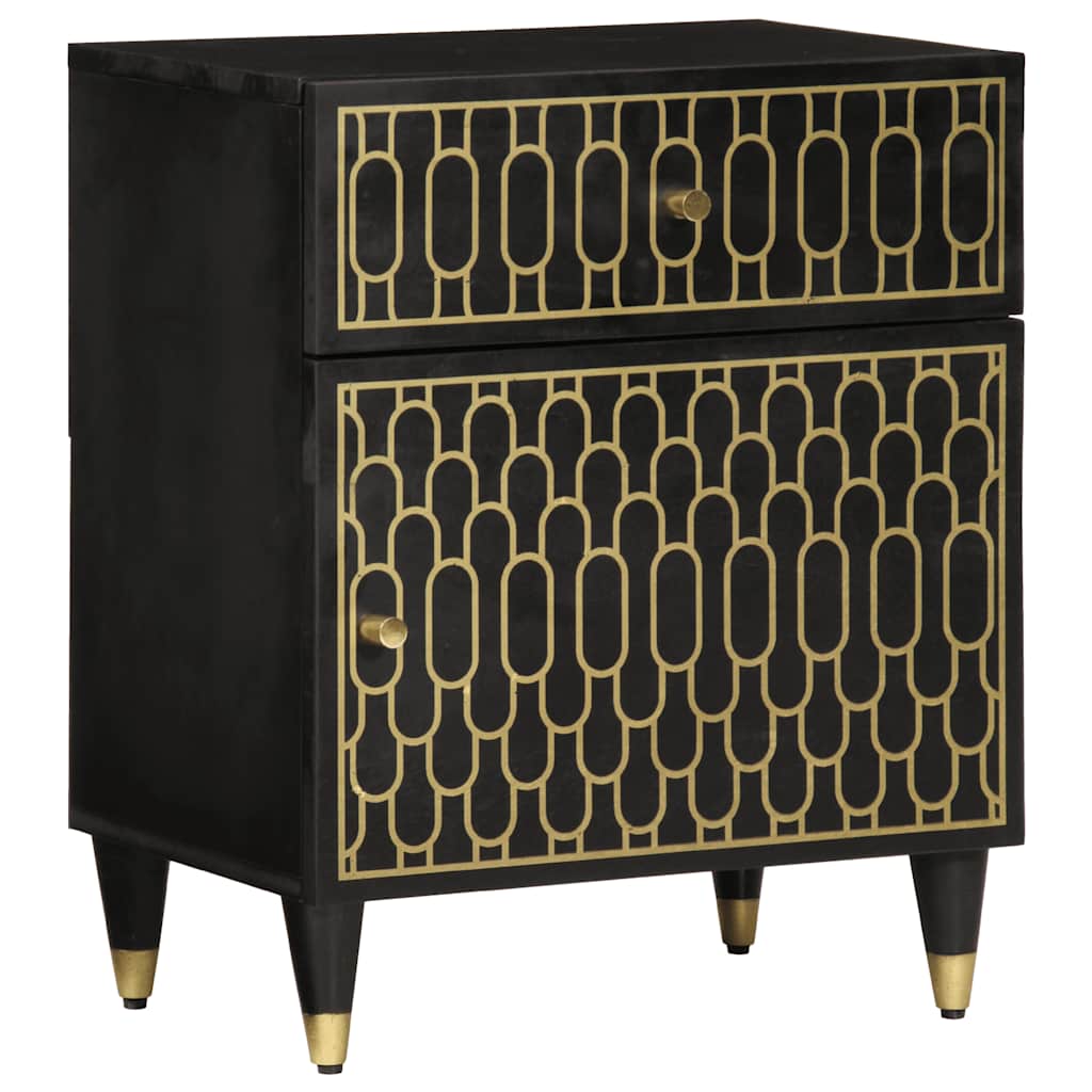 vidaXL Nightstand 50x33x60 cm solid mango wood