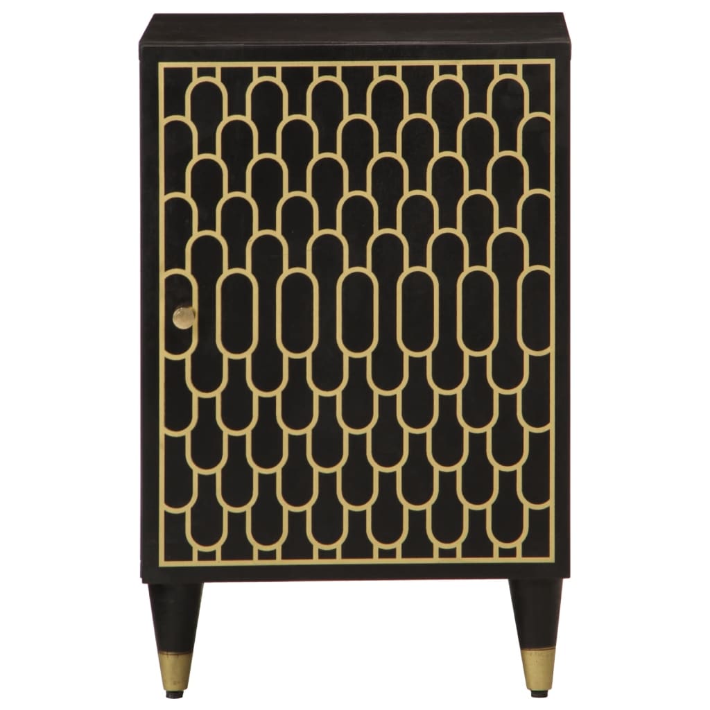 vidaXL Badkamerkast 38x33x58 cm massief mangohout