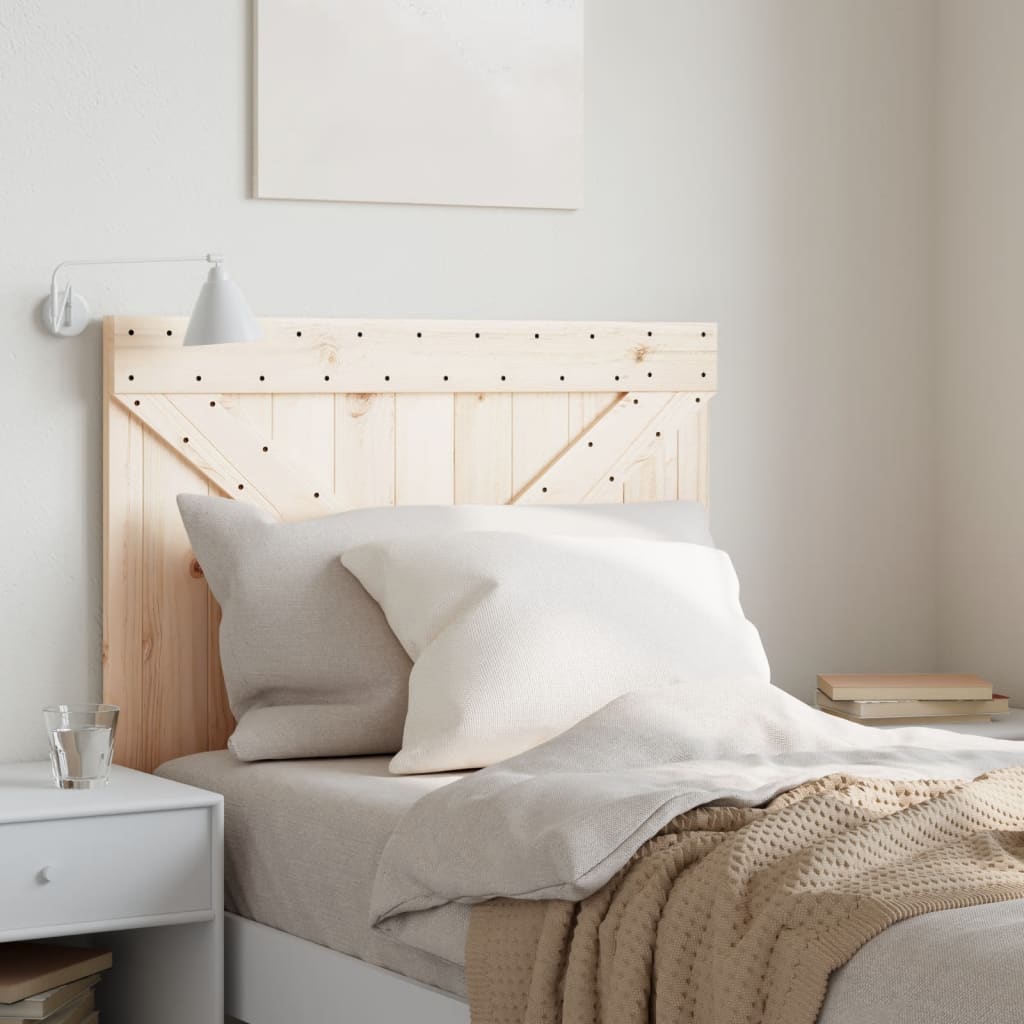 vidaXL Hoofdbord 80x104 cm massief grenenhout