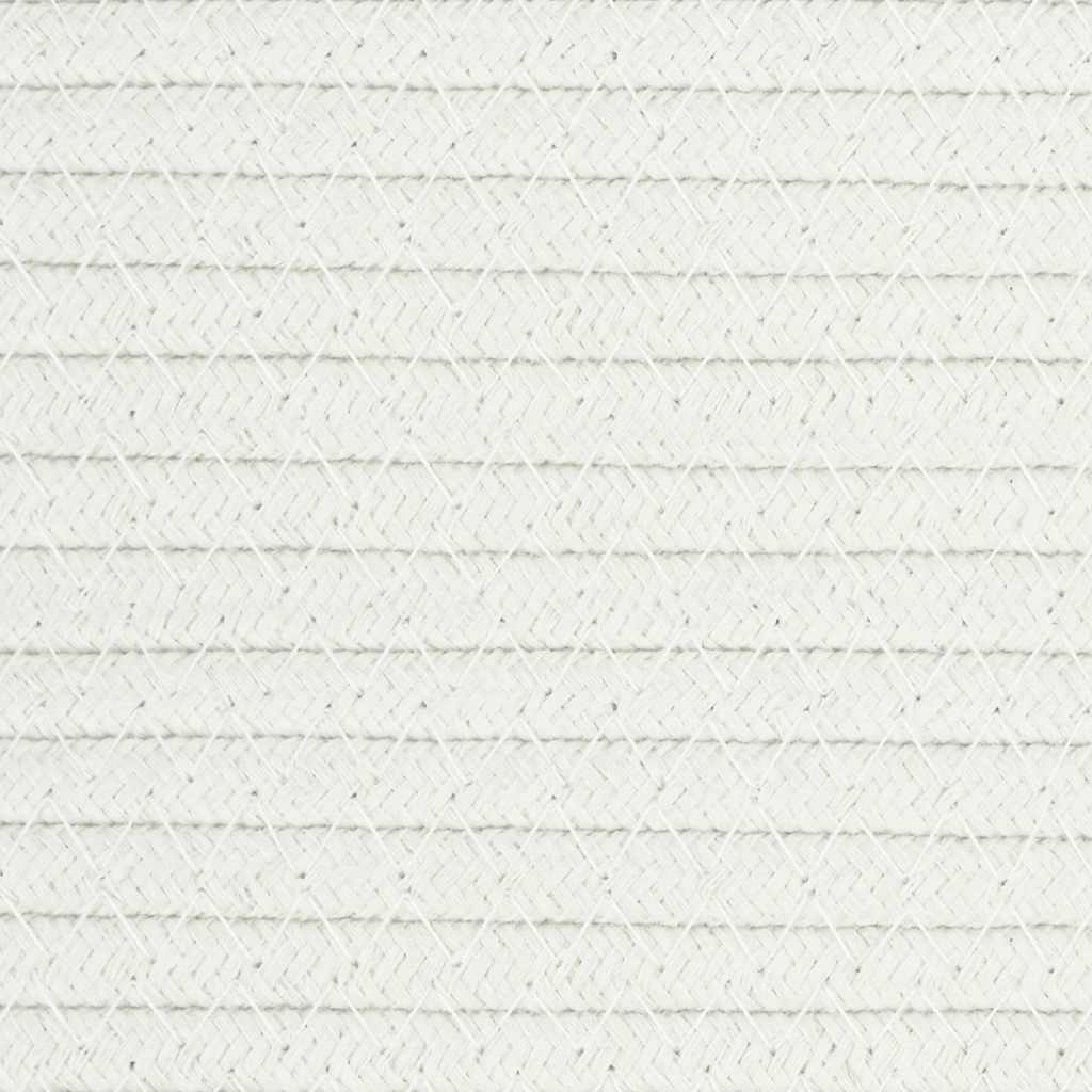 vidaXL Opbergmand Ø 40x35 cm katoen bruin