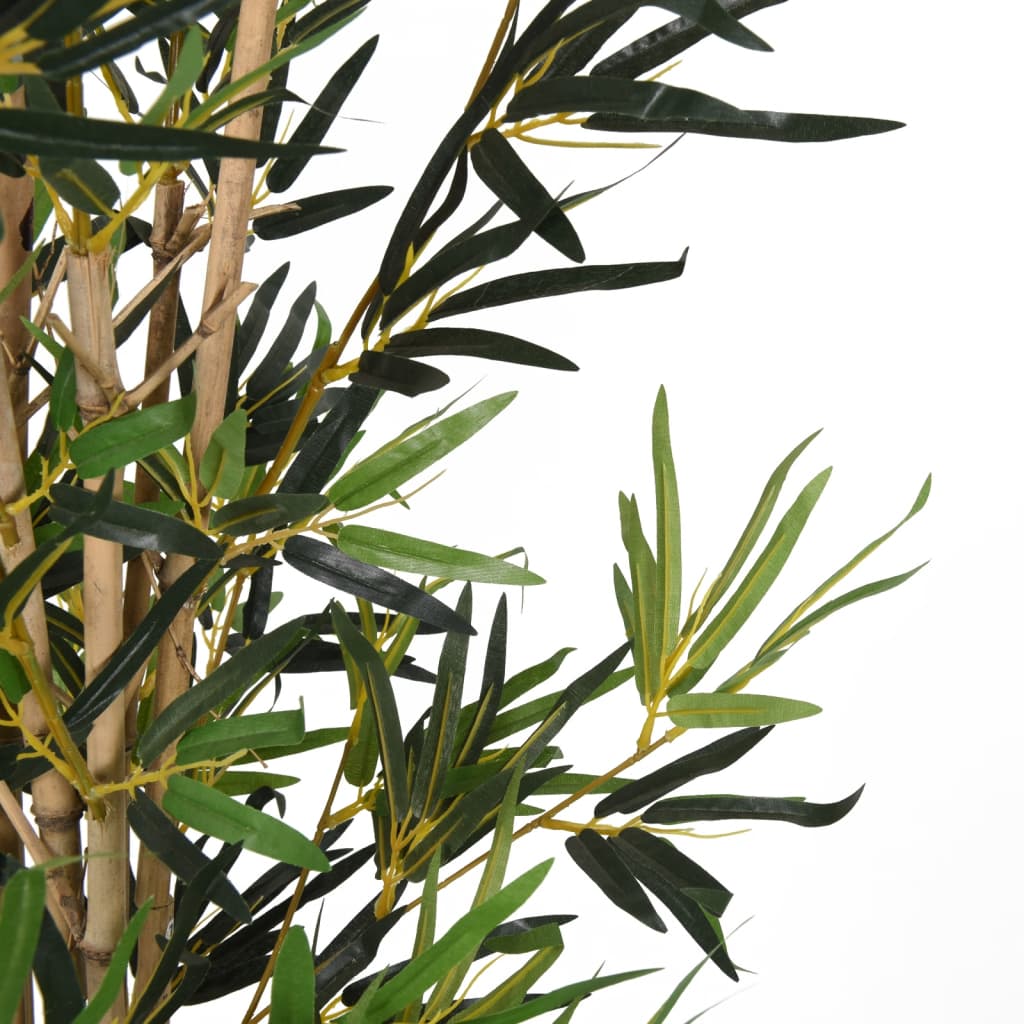 vidaXL Kunstplant bamboe 368 bladeren 80 cm groen
