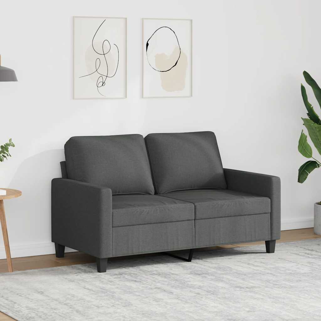 vidaXL Armchair 60 cm fabric light grey