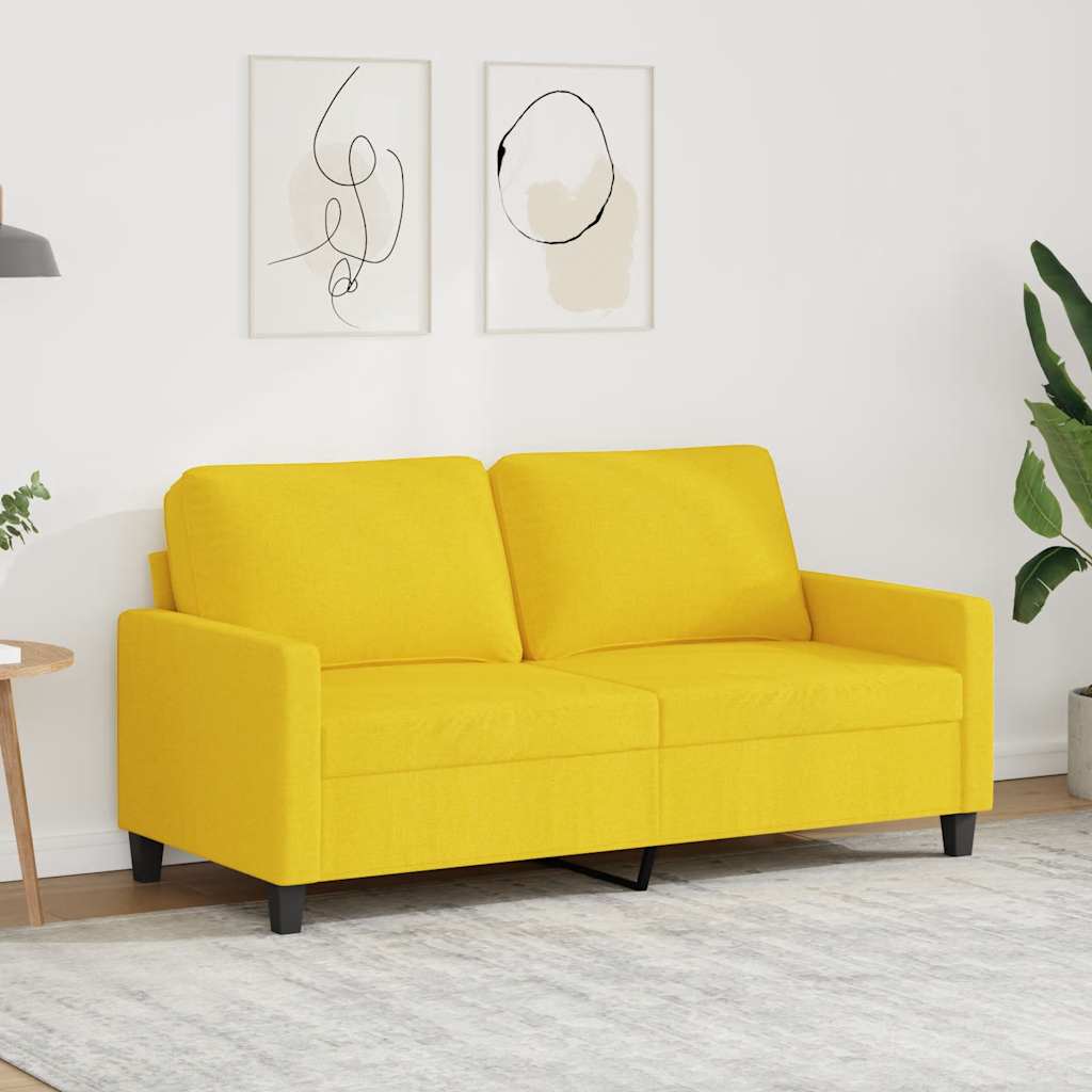 vidaXL Armchair 60 cm fabric light grey