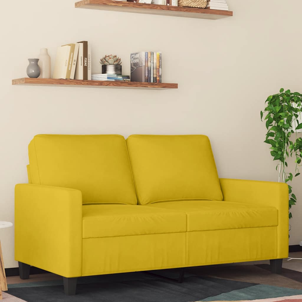 vidaXL Armchair 60 cm velvet light grey