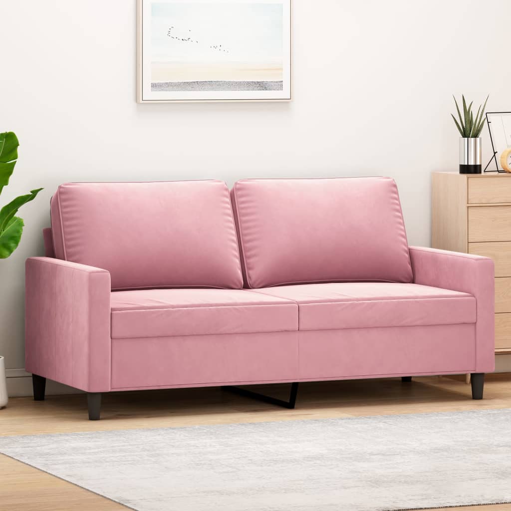 vidaXL Armchair 60 cm velvet light grey