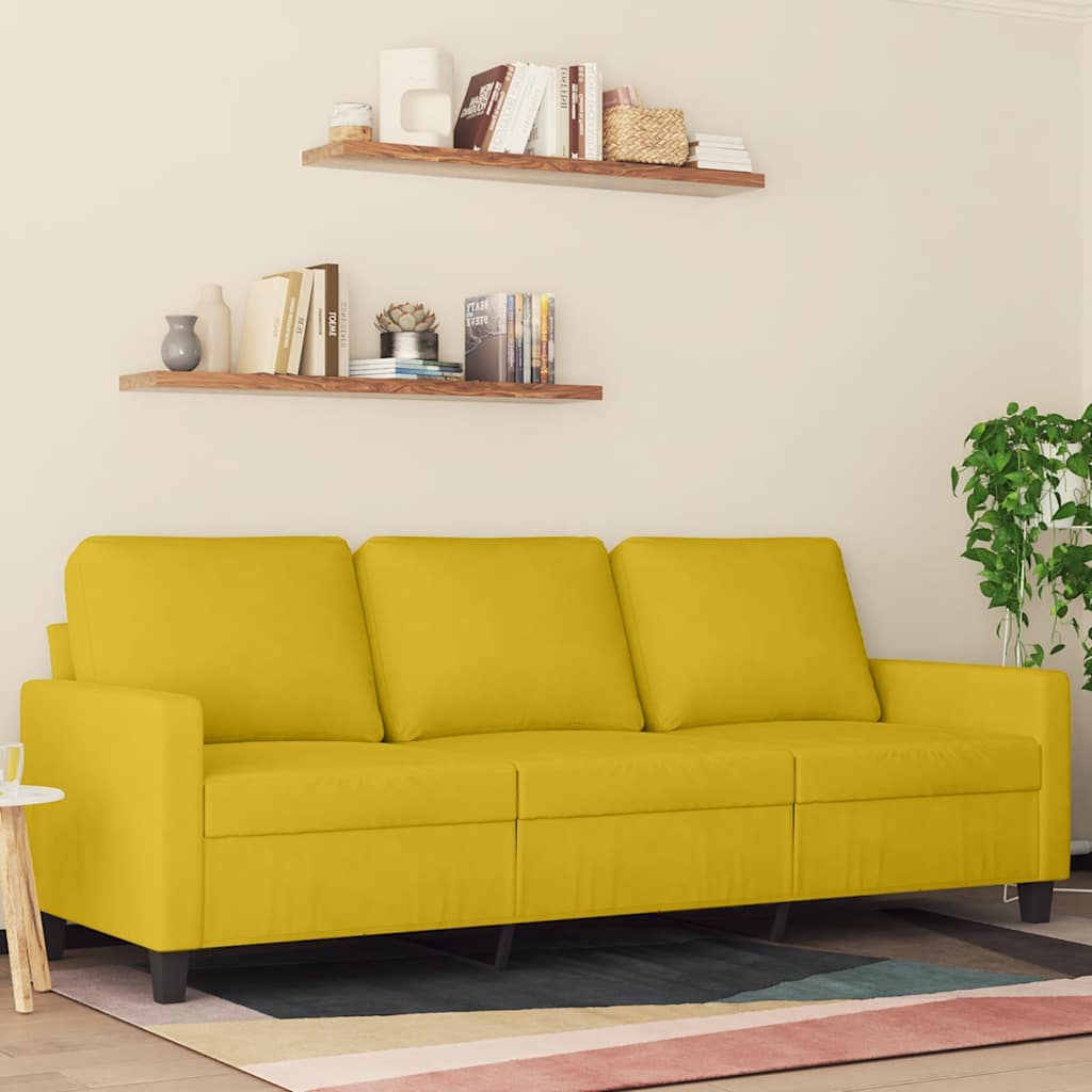 vidaXL Armchair 60 cm velvet light grey