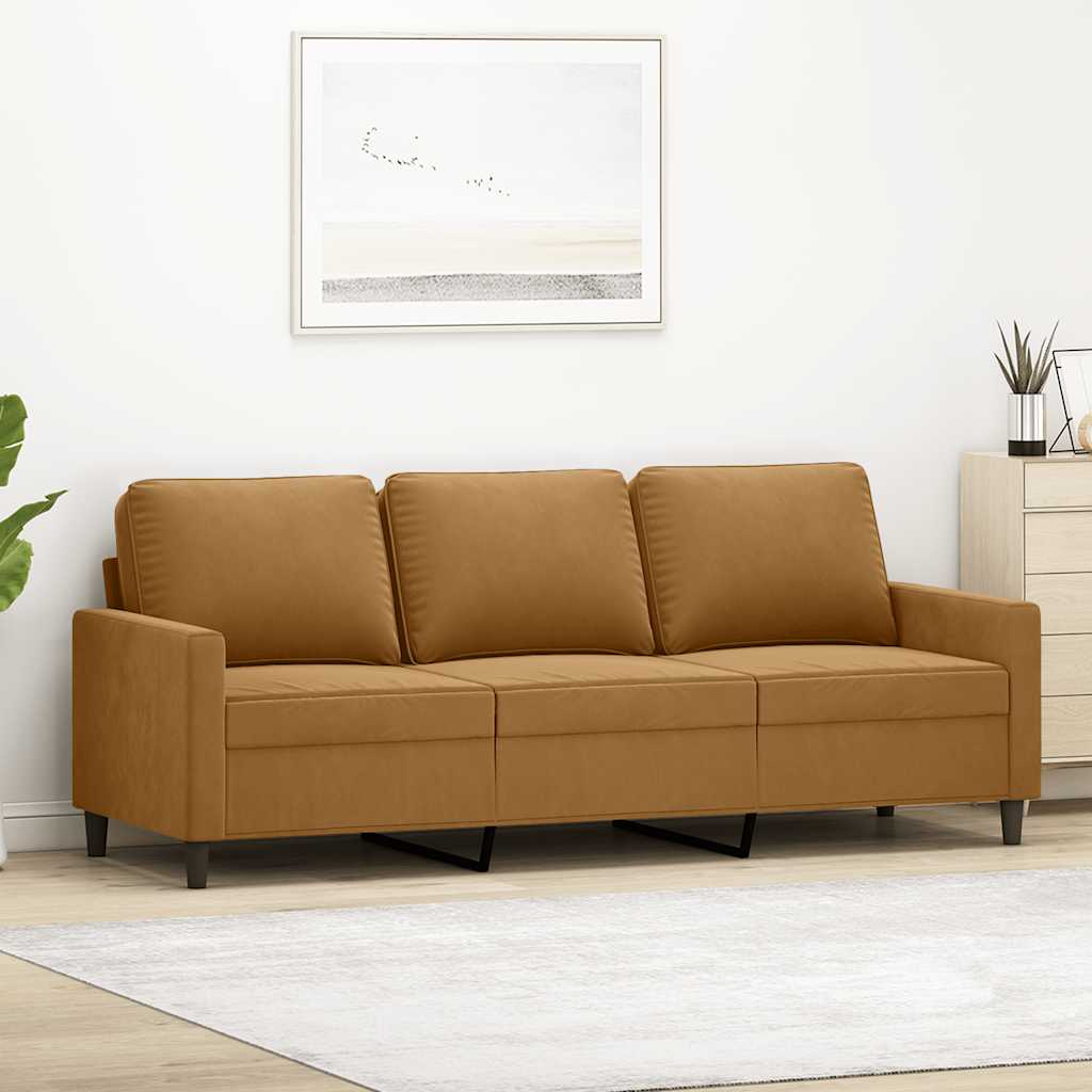 vidaXL Armchair 60 cm velvet light grey