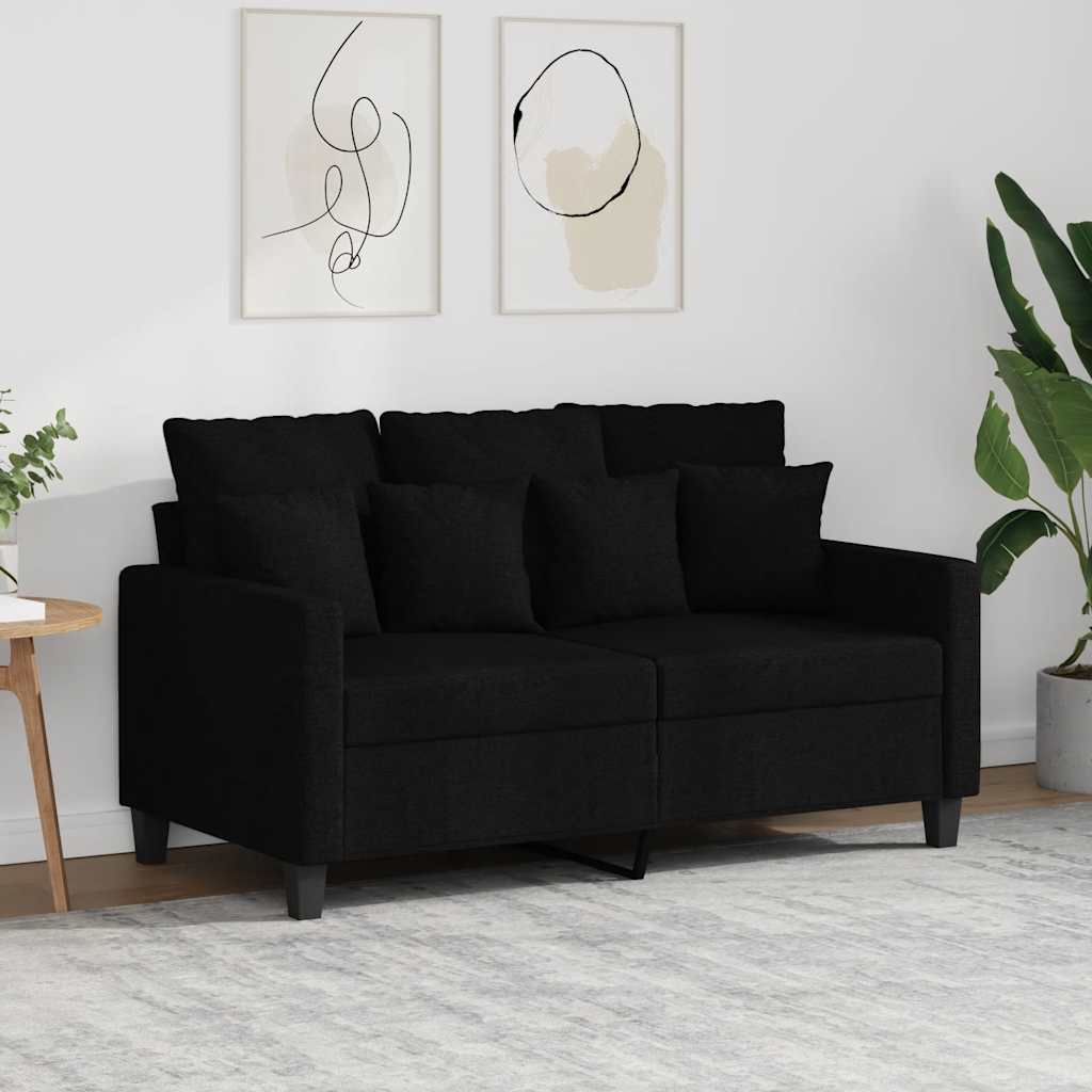 vidaXL Fauteuil 60 cm stof lichtgrijs