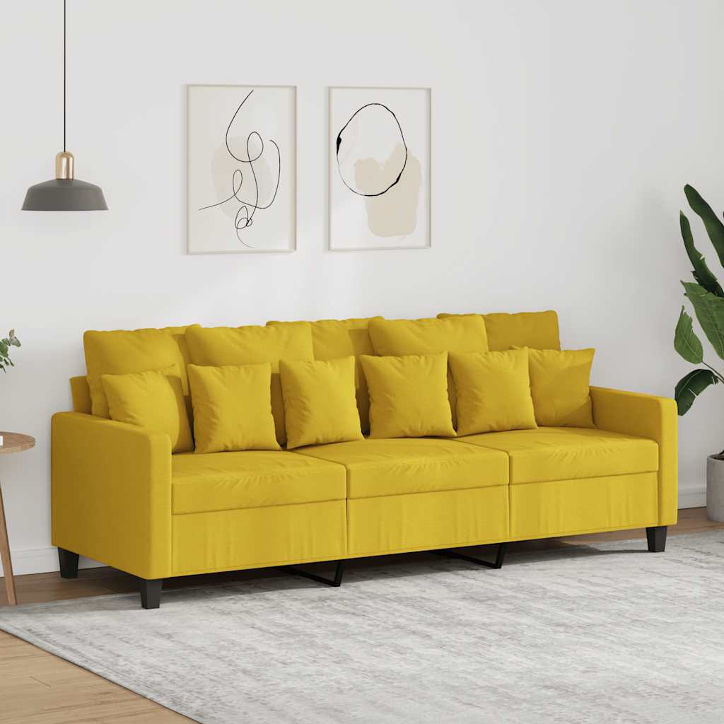 vidaXL Fauteuil 60 cm stof lichtgrijs