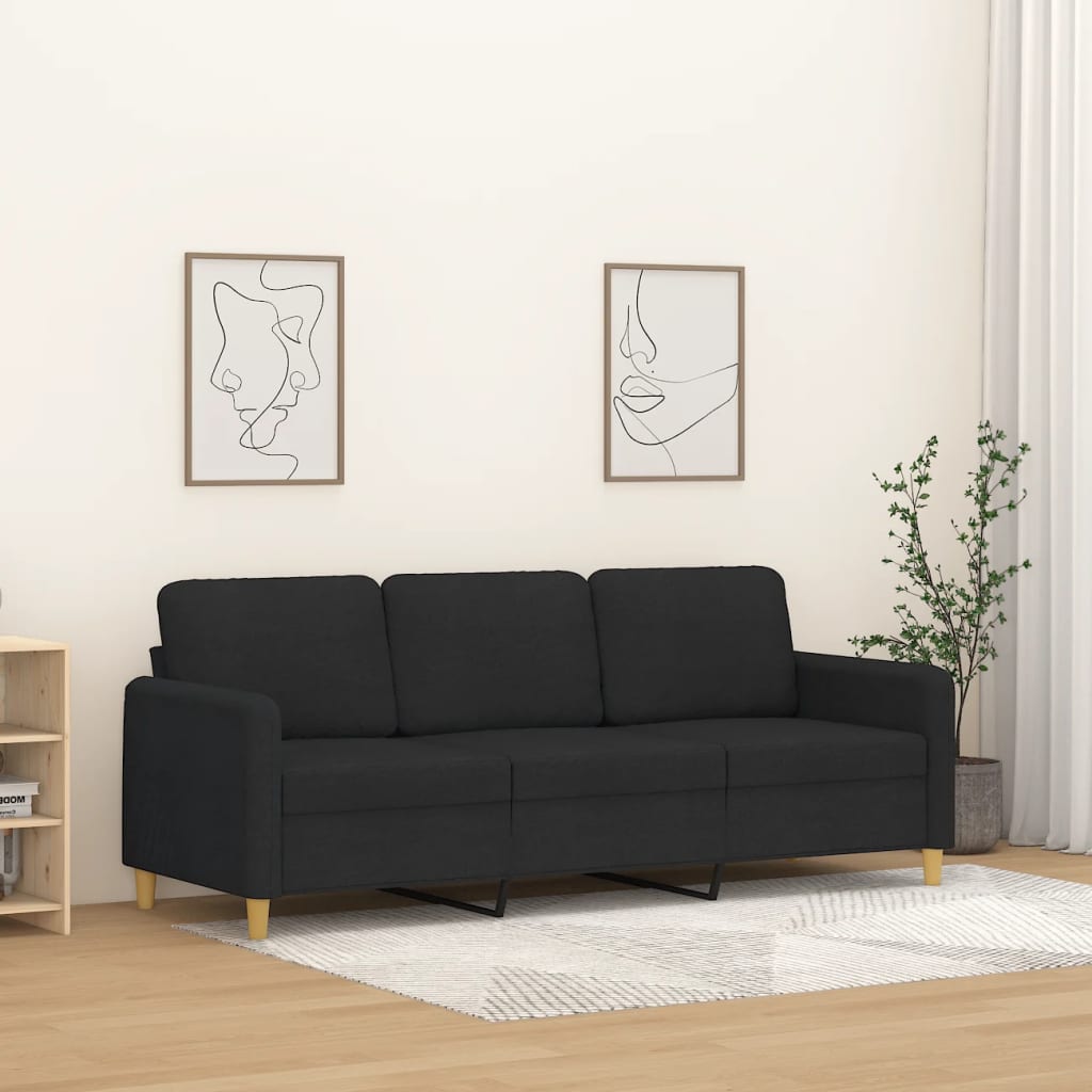 vidaXL Fauteuil 60 cm stof lichtgrijs