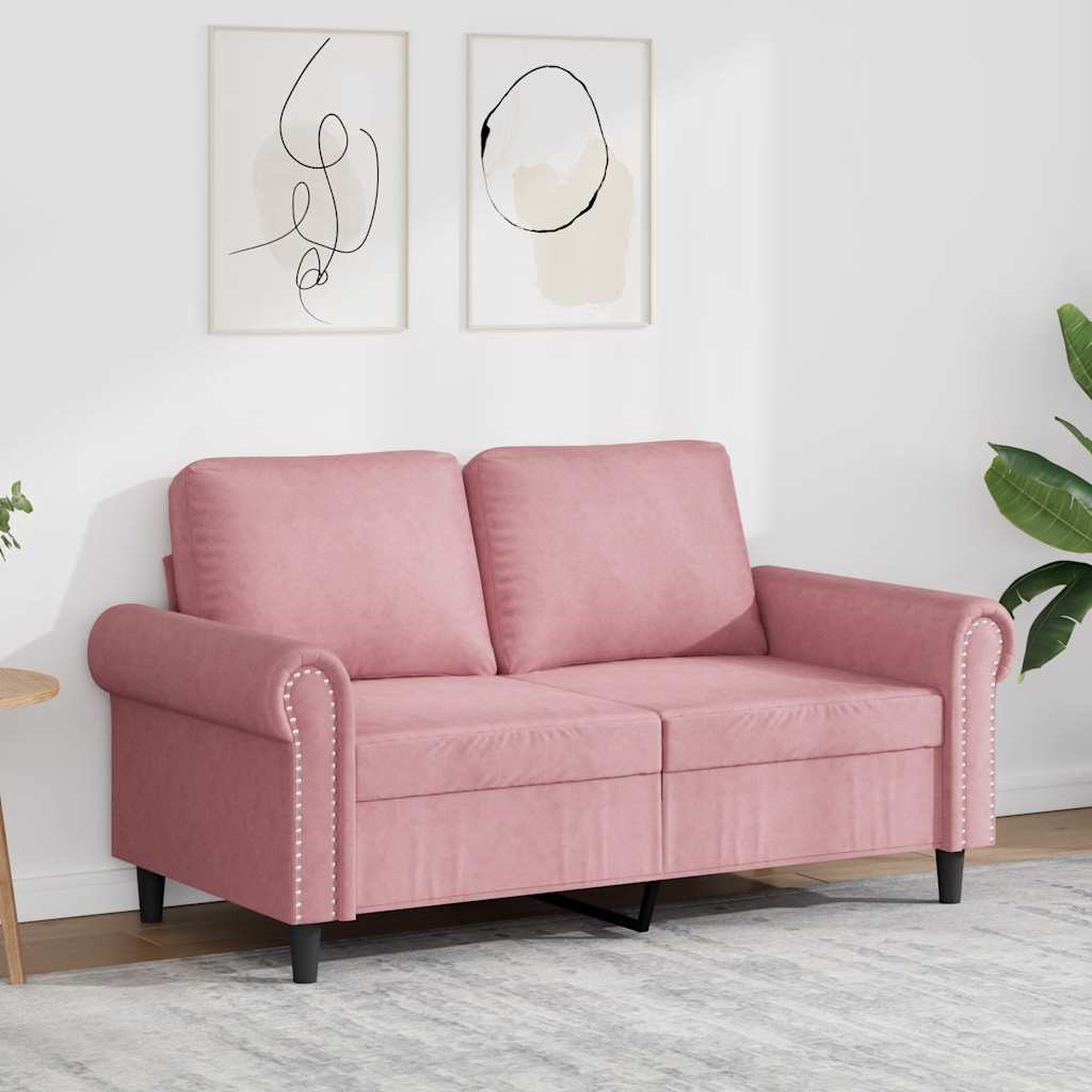 vidaXL Fauteuil 60 cm fluweel lichtgrijs