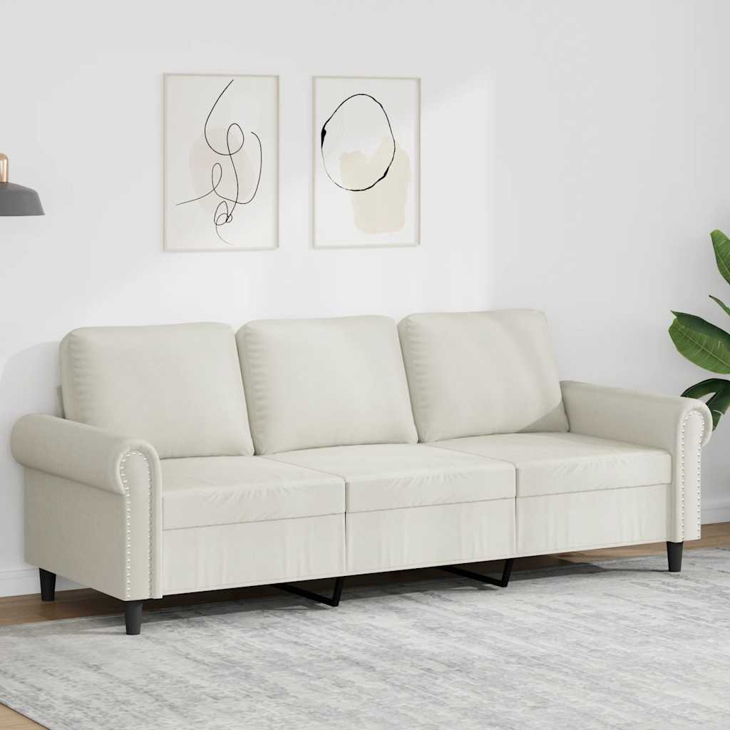 vidaXL Fauteuil 60 cm fluweel lichtgrijs