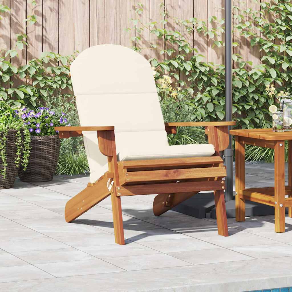 vidaXL Adirondack Garden Chairs 2 pcs Solid Acacia Wood