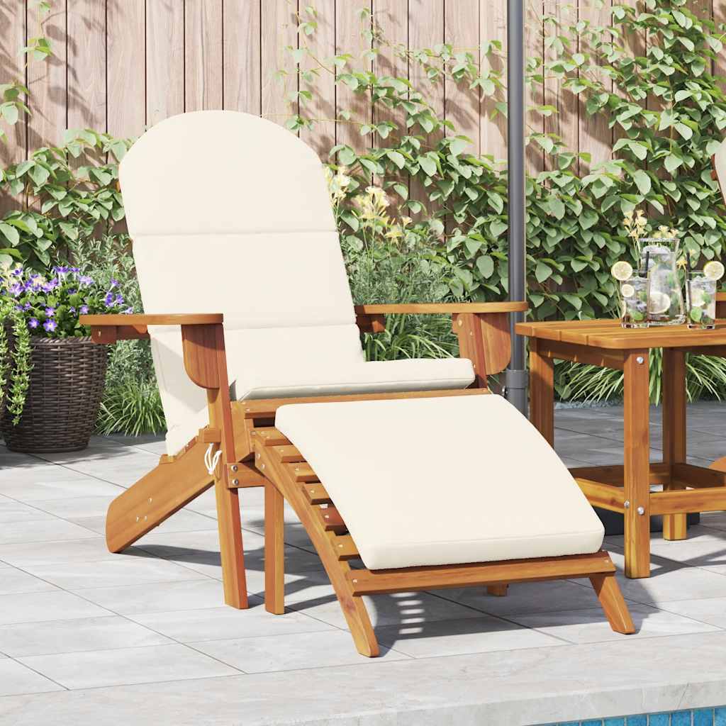 vidaXL Adirondack Garden Chairs 2 pcs Solid Acacia Wood