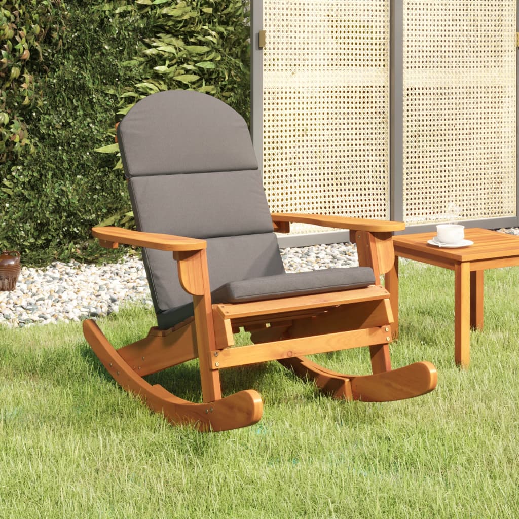 vidaXL Schommelstoel Adirondack massief acaciahout
