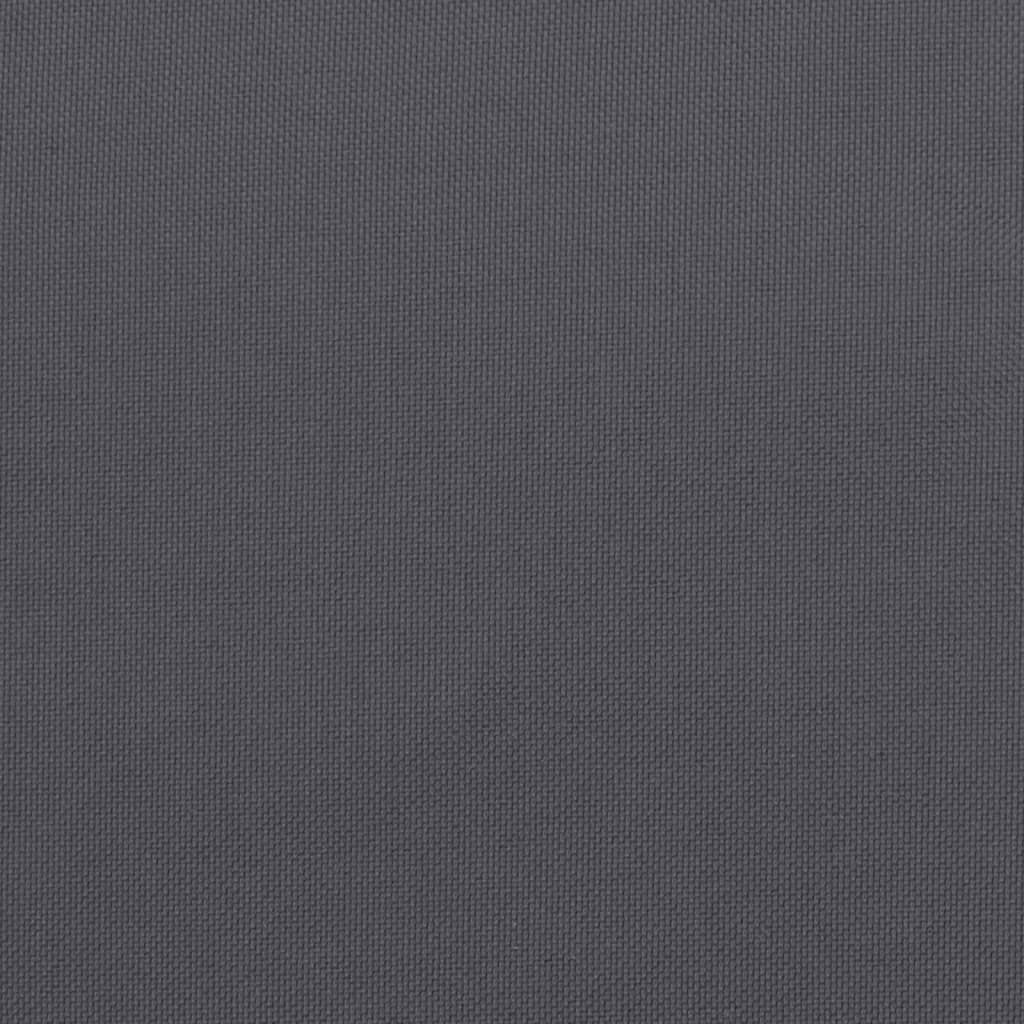 vidaXL Tuinstoelkussens 6 st hoge rug 120x50x7 cm stof antracietkleur